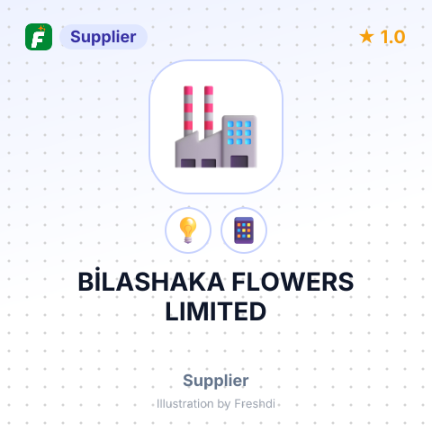 BİLASHAKA FLOWERS LIMITED – summary card, no photo uploaded yet