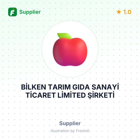 BİLKEN TARIM GIDA SANAYİ TİCARET LİMİTED ŞİRKETİ – summary card, no photo uploaded yet