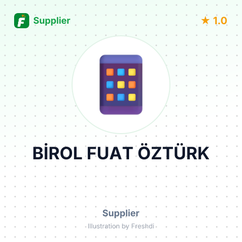 BİROL FUAT ÖZTÜRK – summary card, no photo uploaded yet