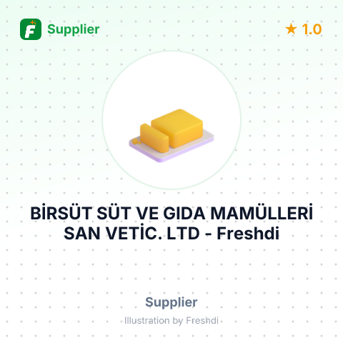 BİRSÜT SÜT VE GIDA MAMÜLLERİ SAN VETİC. LTD – summary card, no photo uploaded yet