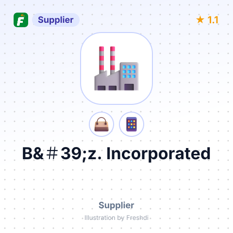 B&＃39;z. Incorporated – summary card, no photo uploaded yet