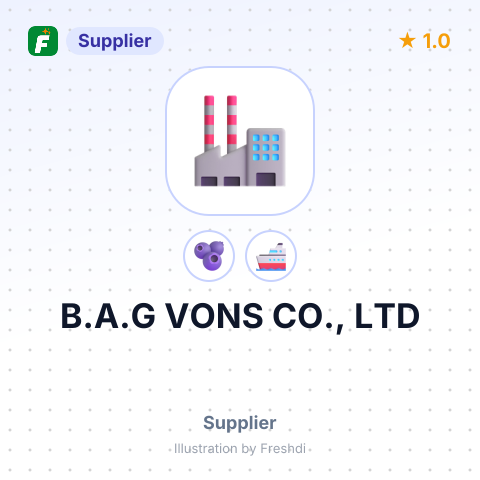 B.A.G VONS CO., LTD – summary card, no photo uploaded yet