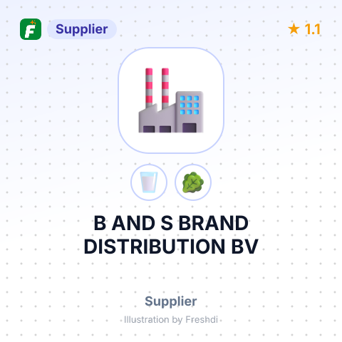B AND S BRAND DISTRIBUTION BV – summary card, no photo uploaded yet