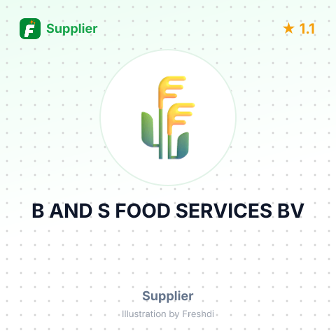 B AND S FOOD SERVICES BV – summary card, no photo uploaded yet