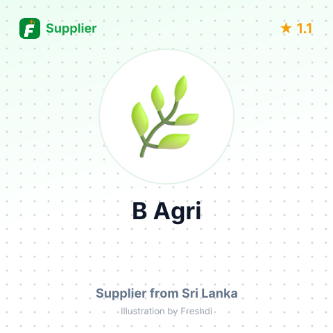 B Agri  – summary card, no photo uploaded yet