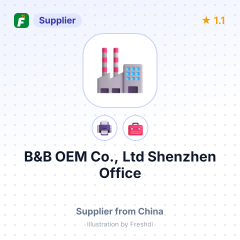 B&B OEM Co., Ltd Shenzhen Office – summary card, no photo uploaded yet