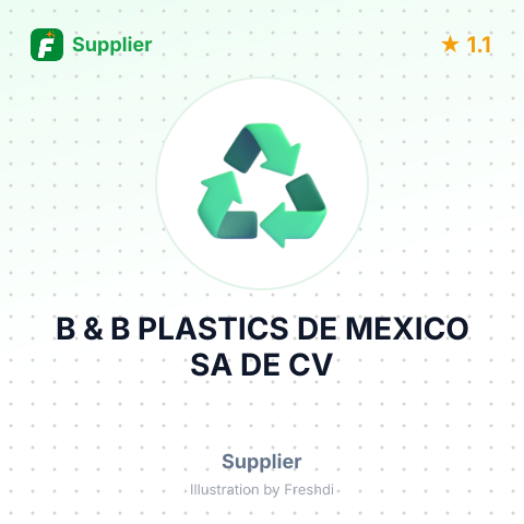 B & B PLASTICS DE MEXICO SA DE CV – summary card, no photo uploaded yet