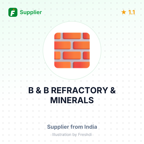 B & B REFRACTORY & MINERALS – summary card, no photo uploaded yet