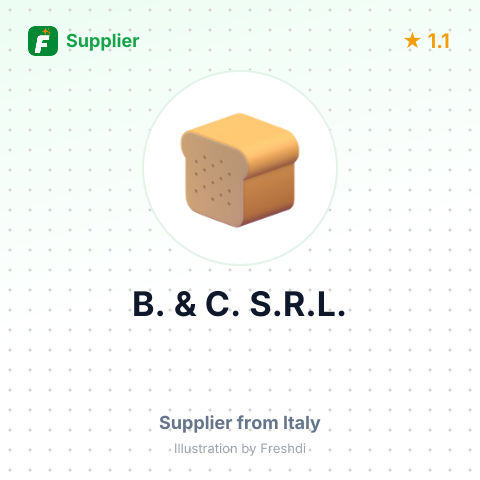 B. & C. S.R.L. – summary card, no photo uploaded yet