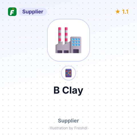 B Clay – summary card, no photo uploaded yet