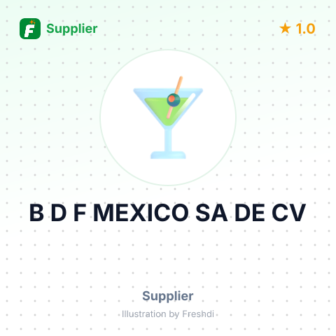 B D F MEXICO SA DE CV – summary card, no photo uploaded yet