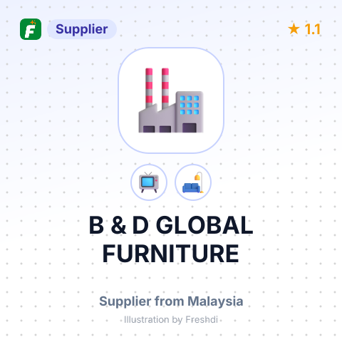 B & D GLOBAL FURNITURE – summary card, no photo uploaded yet