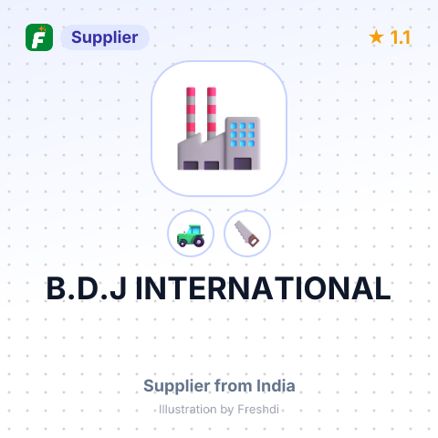 B.D.J INTERNATIONAL – summary card, no photo uploaded yet