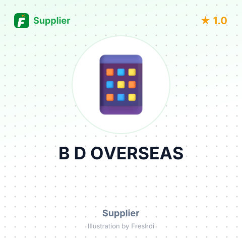 B D OVERSEAS – summary card, no photo uploaded yet