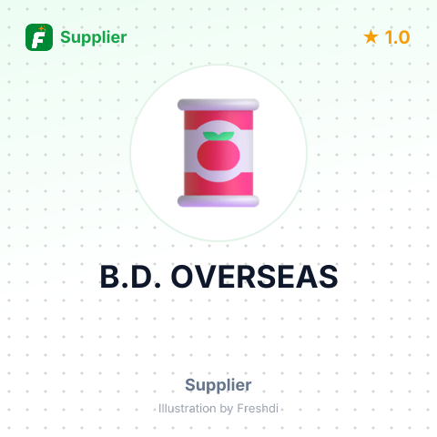 B.D. OVERSEAS – summary card, no photo uploaded yet
