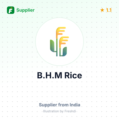 B.H.M Rice  – summary card, no photo uploaded yet