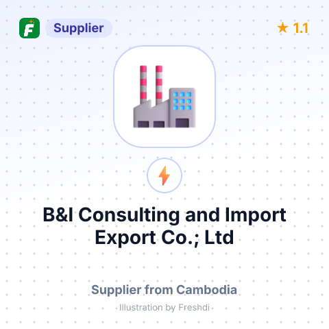 B&I Consulting and Import Export Co.; Ltd – summary card, no photo uploaded yet