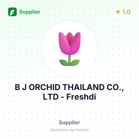 B J ORCHID THAILAND CO., LTD – summary card, no photo uploaded yet
