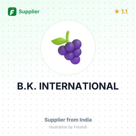 B.K. INTERNATIONAL – summary card, no photo uploaded yet