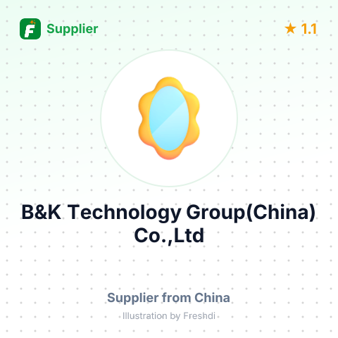 B&K Technology Group(China) Co.,Ltd – summary card, no photo uploaded yet