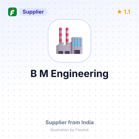 B M Engineering – summary card, no photo uploaded yet