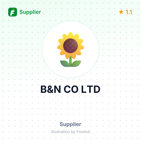 B&N CO LTD – summary card, no photo uploaded yet