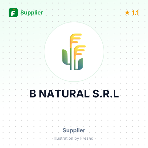 B NATURAL S.R.L – summary card, no photo uploaded yet