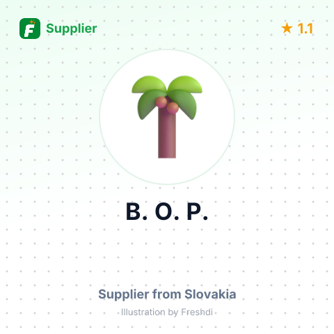 B. O. P. – summary card, no photo uploaded yet