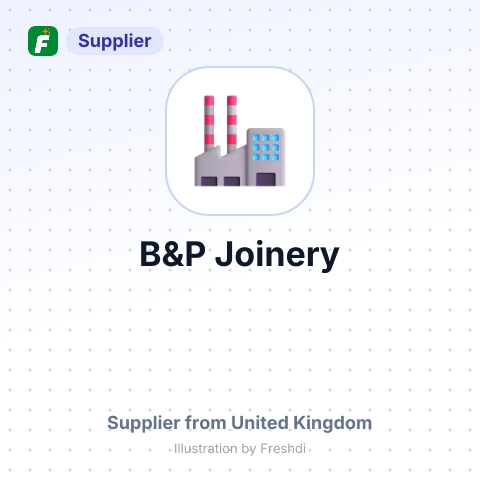 B&P Joinery – summary card, no photo uploaded yet