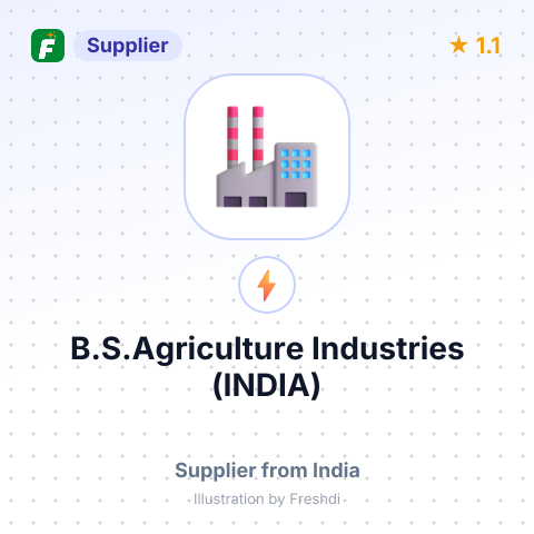 B.S.Agriculture Industries (INDIA) – summary card, no photo uploaded yet