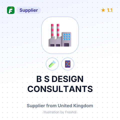 B S DESIGN CONSULTANTS – summary card, no photo uploaded yet