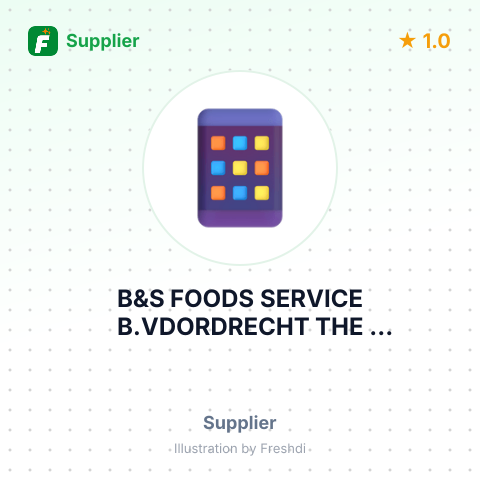 B&S FOODS SERVICE B.VDORDRECHT THE NETHERLANDS – summary card, no photo uploaded yet