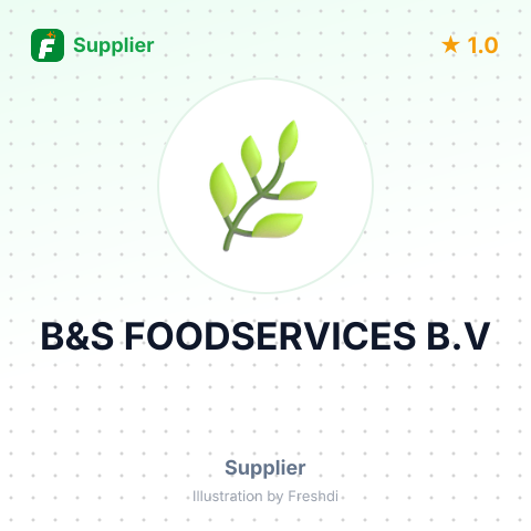 B&S FOODSERVICES B.V – summary card, no photo uploaded yet