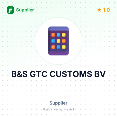 B&S GTC CUSTOMS BV – summary card, no photo uploaded yet