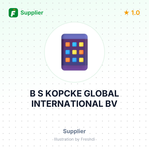 B S KOPCKE GLOBAL INTERNATIONAL BV – summary card, no photo uploaded yet