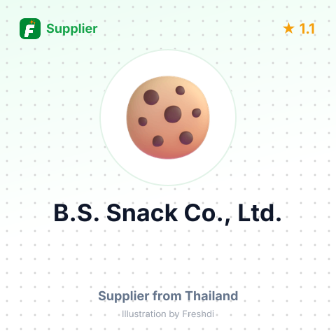 B.S. Snack Co., Ltd.  – summary card, no photo uploaded yet