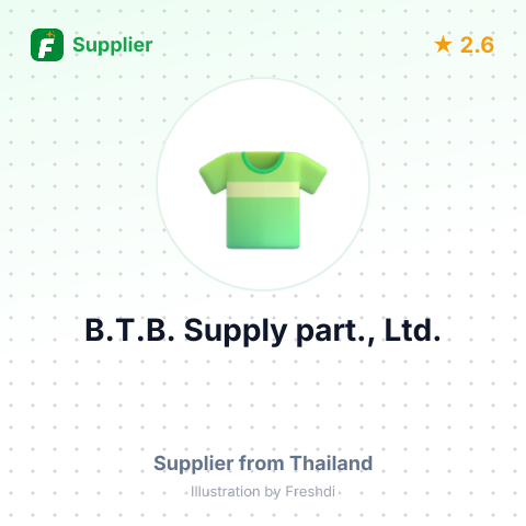 B.T.B. Supply part., Ltd. – summary card, no photo uploaded yet