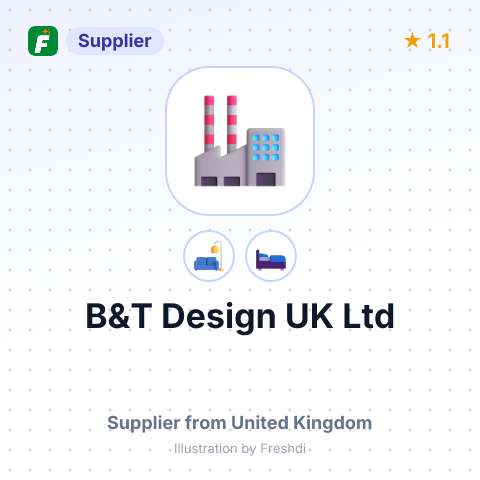 B&T Design UK Ltd – summary card, no photo uploaded yet