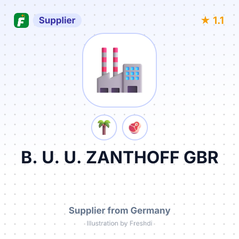 B. U. U. ZANTHOFF GBR – summary card, no photo uploaded yet