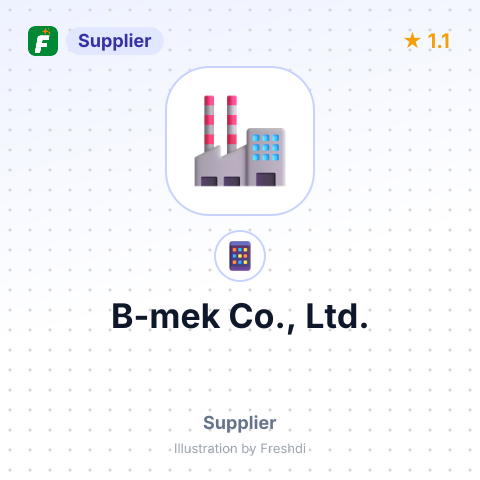 B-mek Co., Ltd. – summary card, no photo uploaded yet