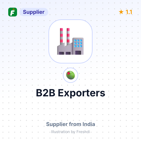 B2B Exporters – summary card, no photo uploaded yet