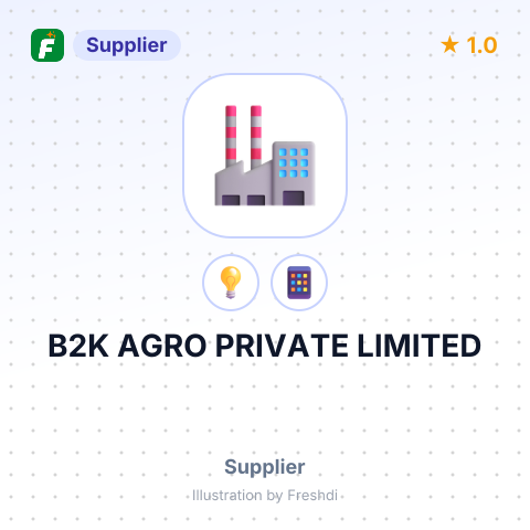 B2K AGRO PRIVATE LIMITED – summary card, no photo uploaded yet