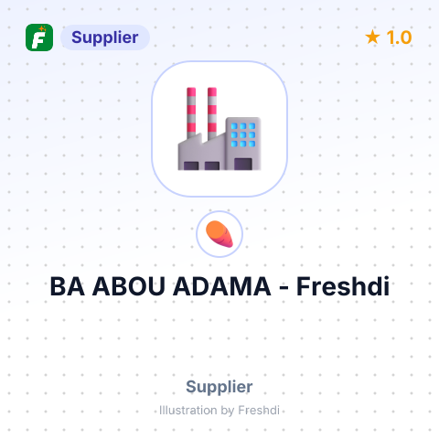 BA ABOU ADAMA – summary card, no photo uploaded yet