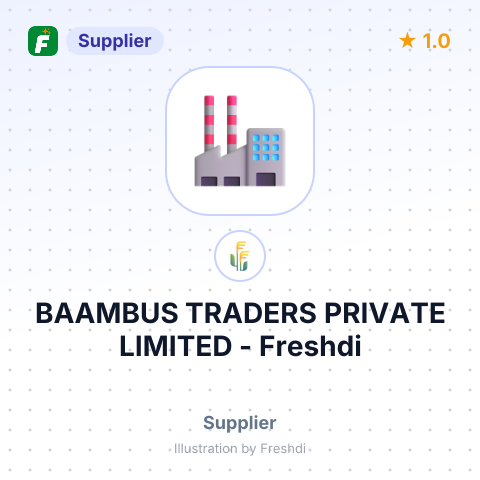 BAAMBUS TRADERS PRIVATE LIMITED – summary card, no photo uploaded yet