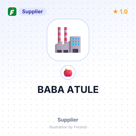 BABA ATULE – summary card, no photo uploaded yet