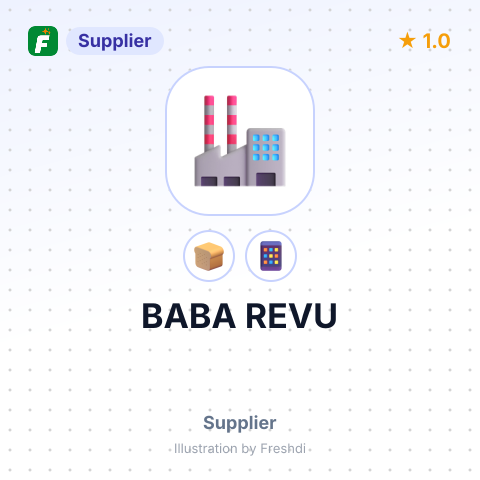 BABA REVU – summary card, no photo uploaded yet