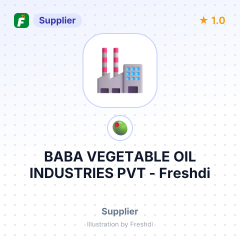 BABA VEGETABLE OIL INDUSTRIES PVT – summary card, no photo uploaded yet