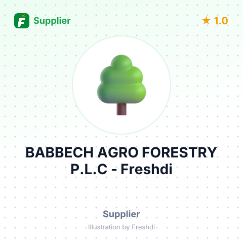 BABBECH AGRO FORESTRY P.L.C – summary card, no photo uploaded yet
