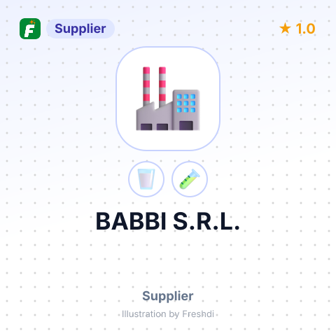 BABBI S.R.L. – summary card, no photo uploaded yet