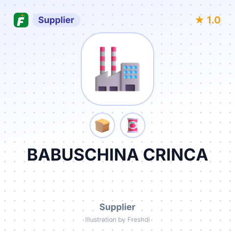 BABUSCHINA CRINCA – summary card, no photo uploaded yet